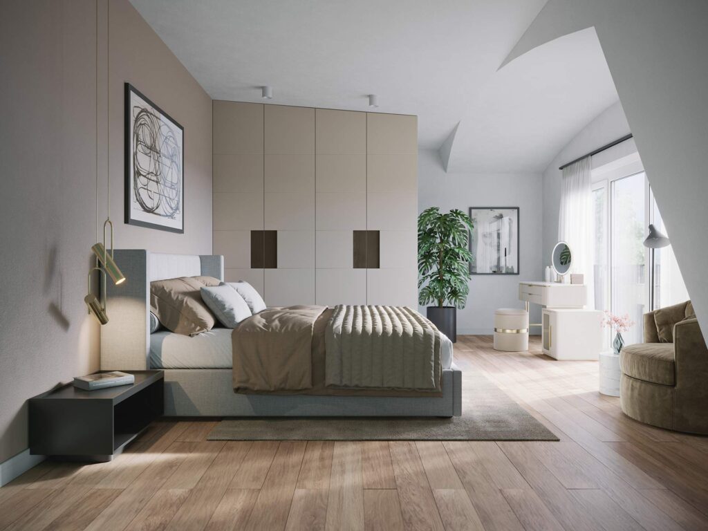 3D-Innenvisualisierung-Schlafzimmer-Aachen-Immobilien